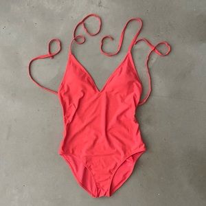 Aerie V One Piece Suit